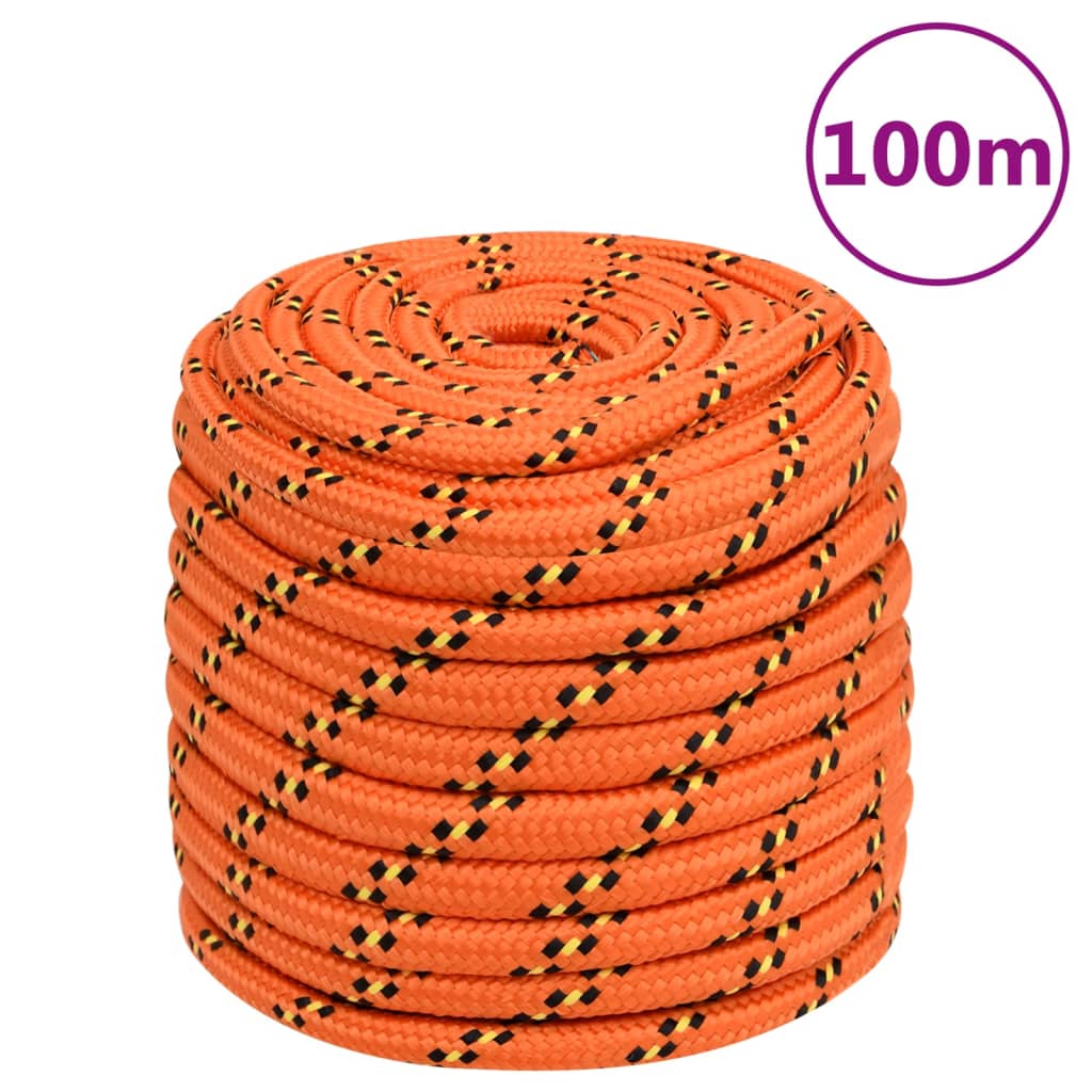 Vidaxl - Bootsseil 18 mm 100 m Polypropylen orange