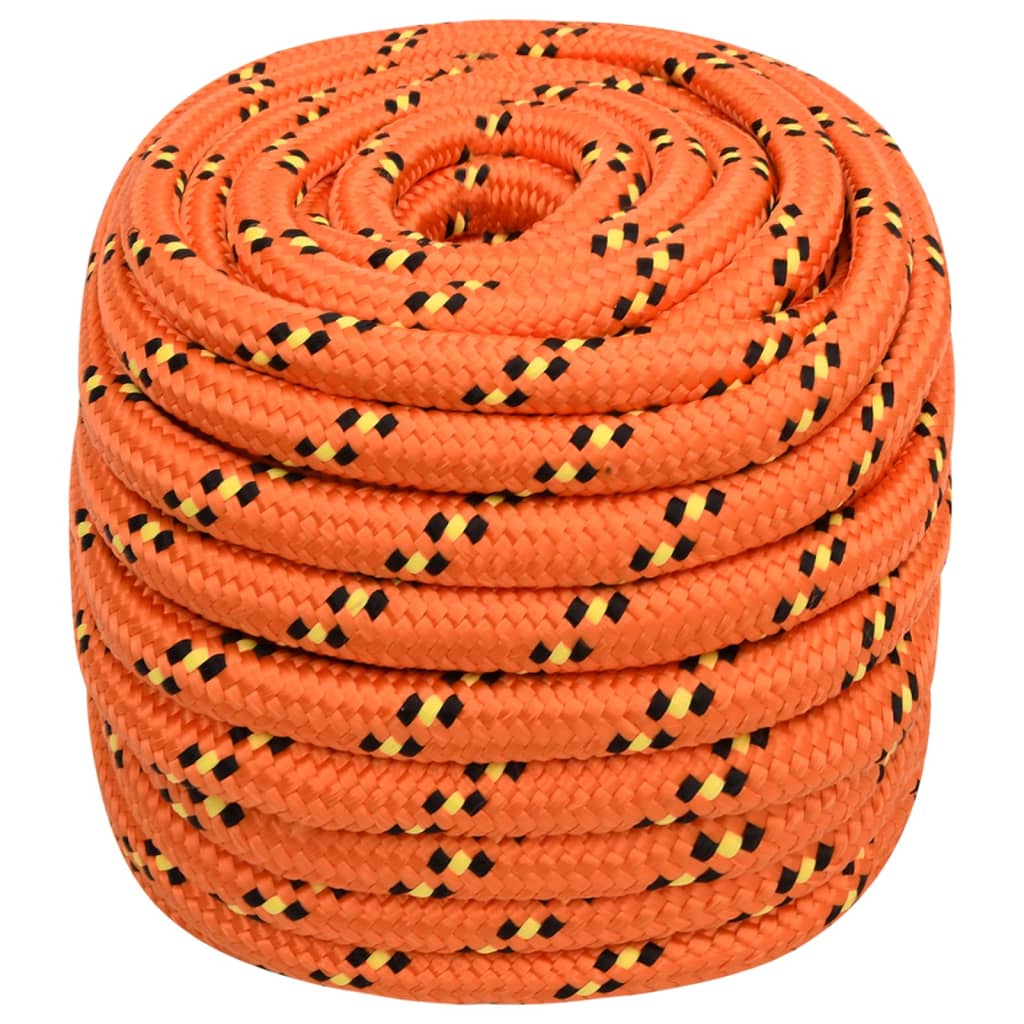 VIDAXL -Kofferchen 20 mm 50 m Polypropylen Orange