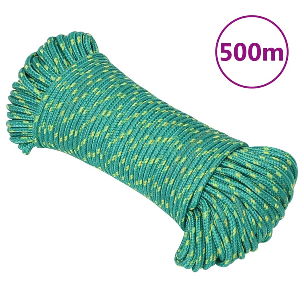 Vidaxl - Bootsseil 5 mm 500 m Polypropylen grün