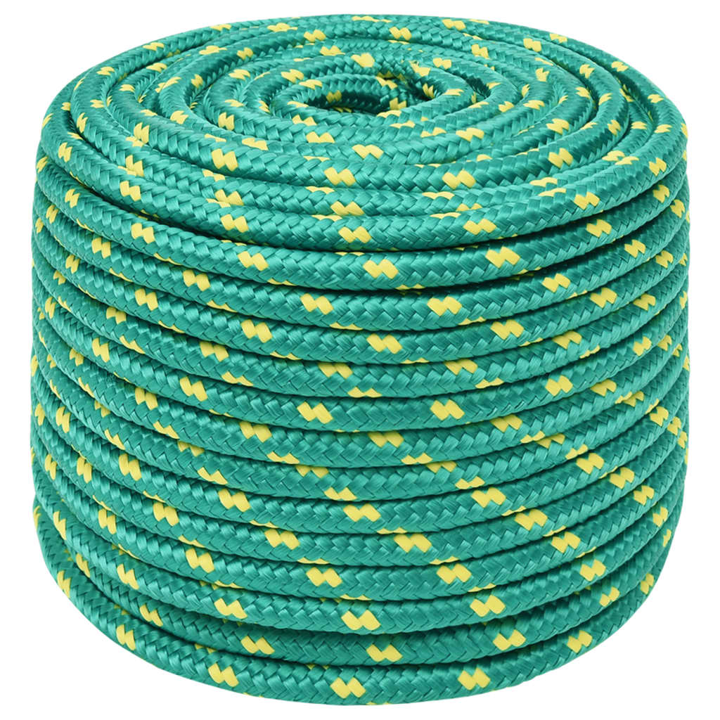 Vidaxl - Bootsseil 12 mm 100 m Polypropylen grün