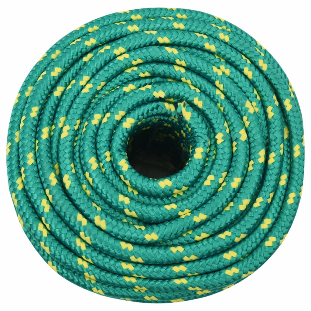 Vidaxl - Bootsseil 12 mm 100 m Polypropylen grün