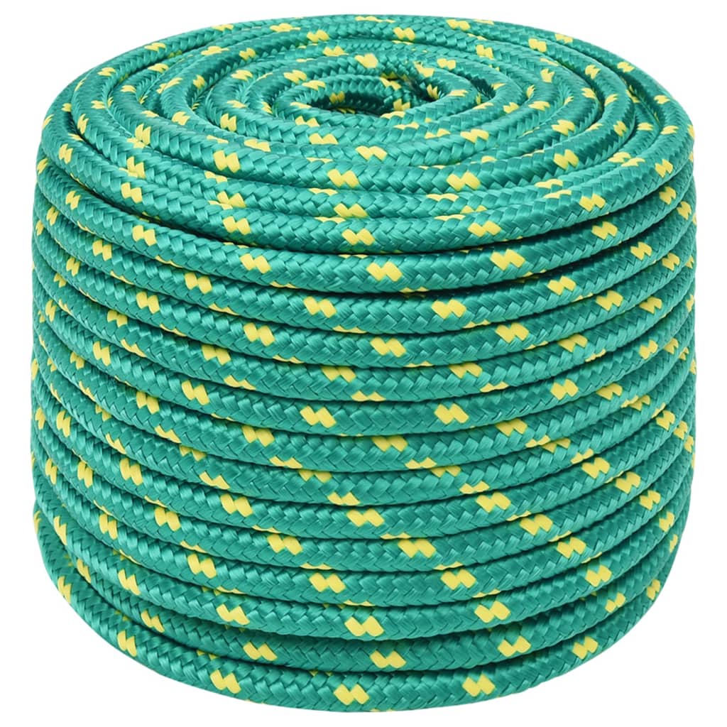 Vidaxl - Bootsseil 14 mm 100 m Polypropylen grün