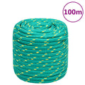 Vidaxl - Bootsseil 16 mm 100 m Polypropylen grün