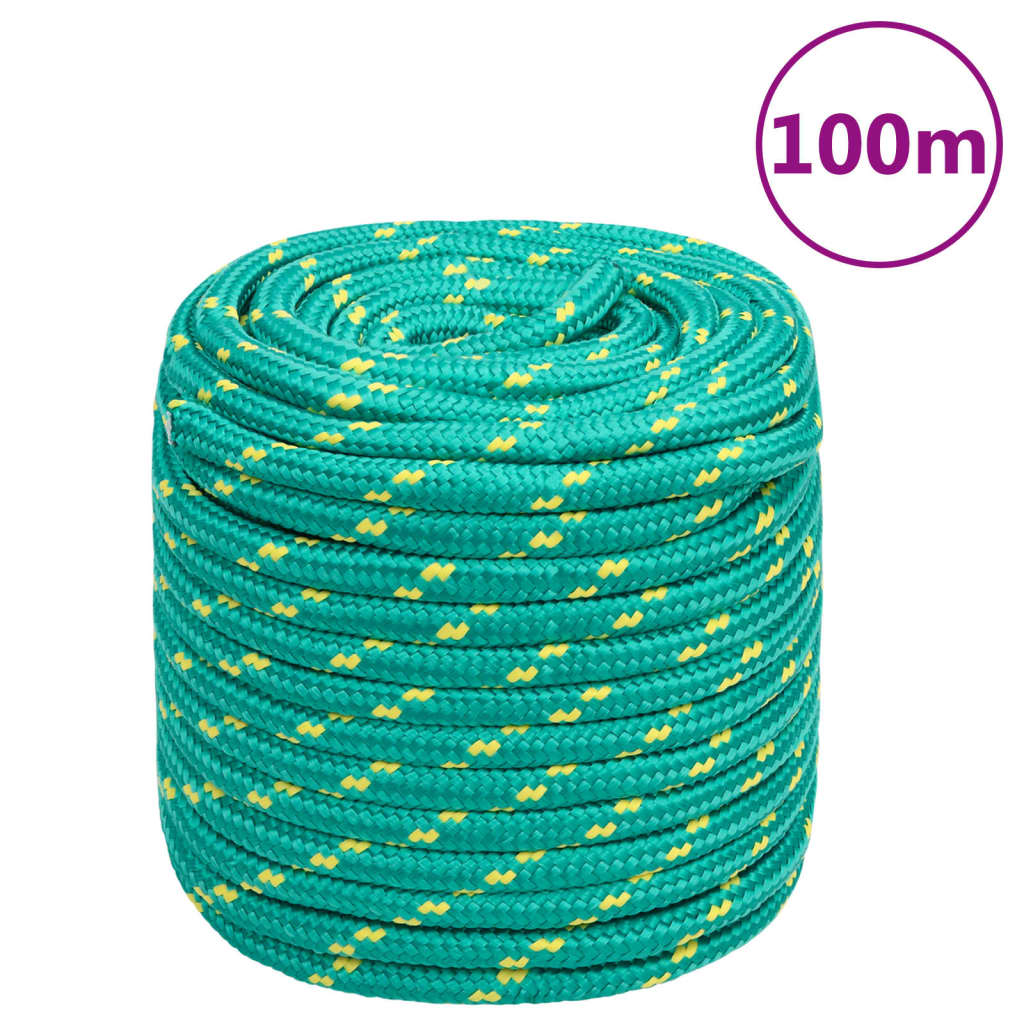 Vidaxl - Bootsseil 18 mm 100 m Polypropylen grün