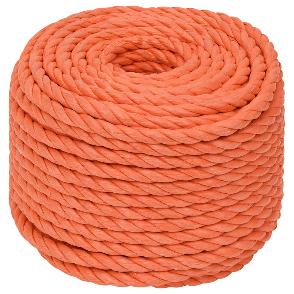 Vidaxl werktouw 24 mm 50 m polypropeen oranje