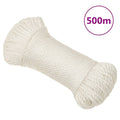 Vidaxl werktouw 3 mm 500 m polypropeen wit
