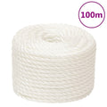 Vidaxl Arbeitsschlauch 16 mm 100 m Polypropylen weiß