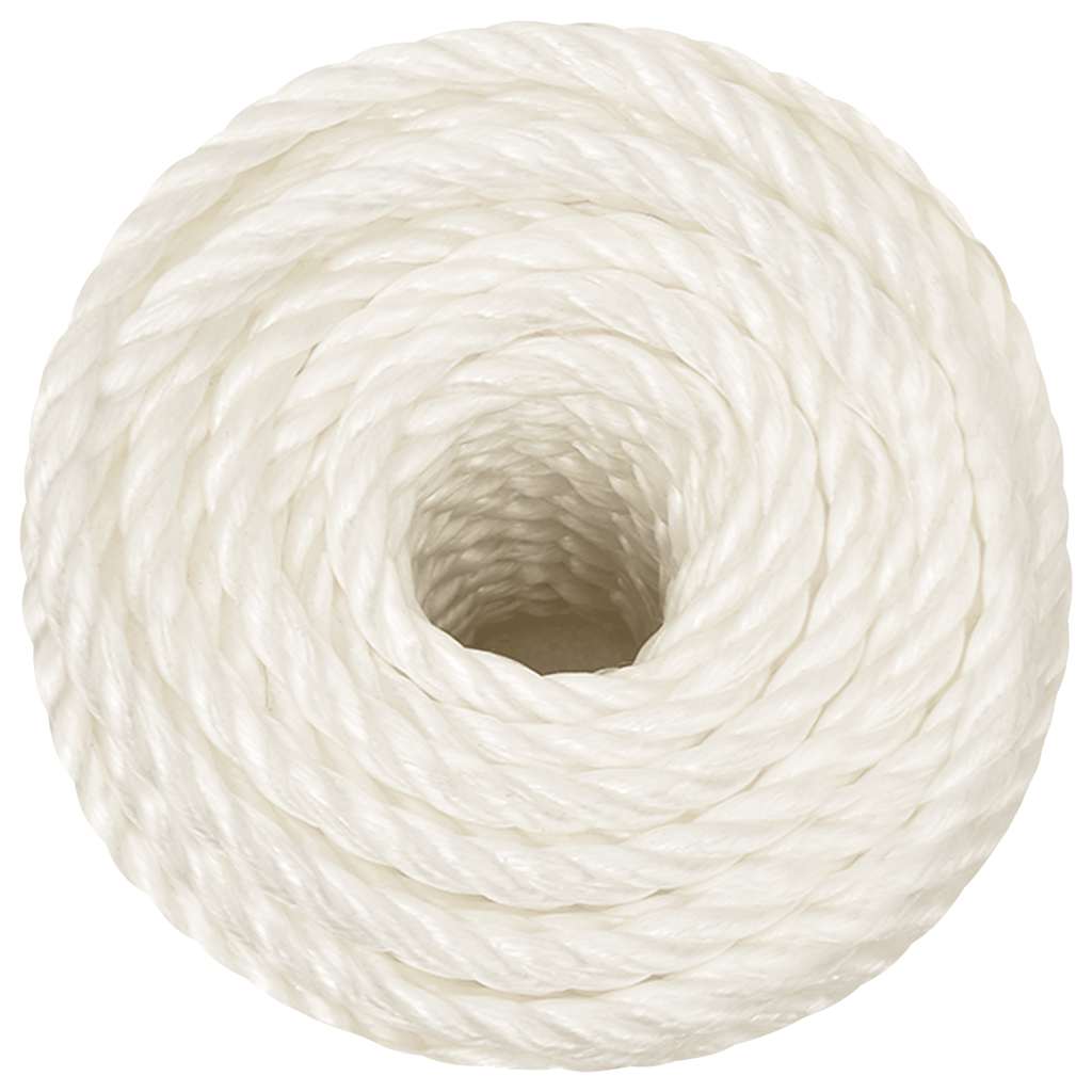 Vidaxl Arbeitsschlauch 16 mm 100 m Polypropylen weiß