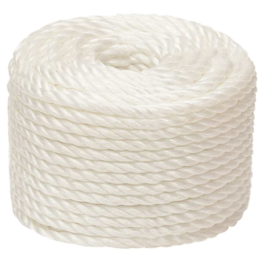 Vidaxl werktouw 16 mm 250 m polypropeen wit