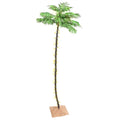 Vidaxl palmboom led 192 led's warmwit 300 cm