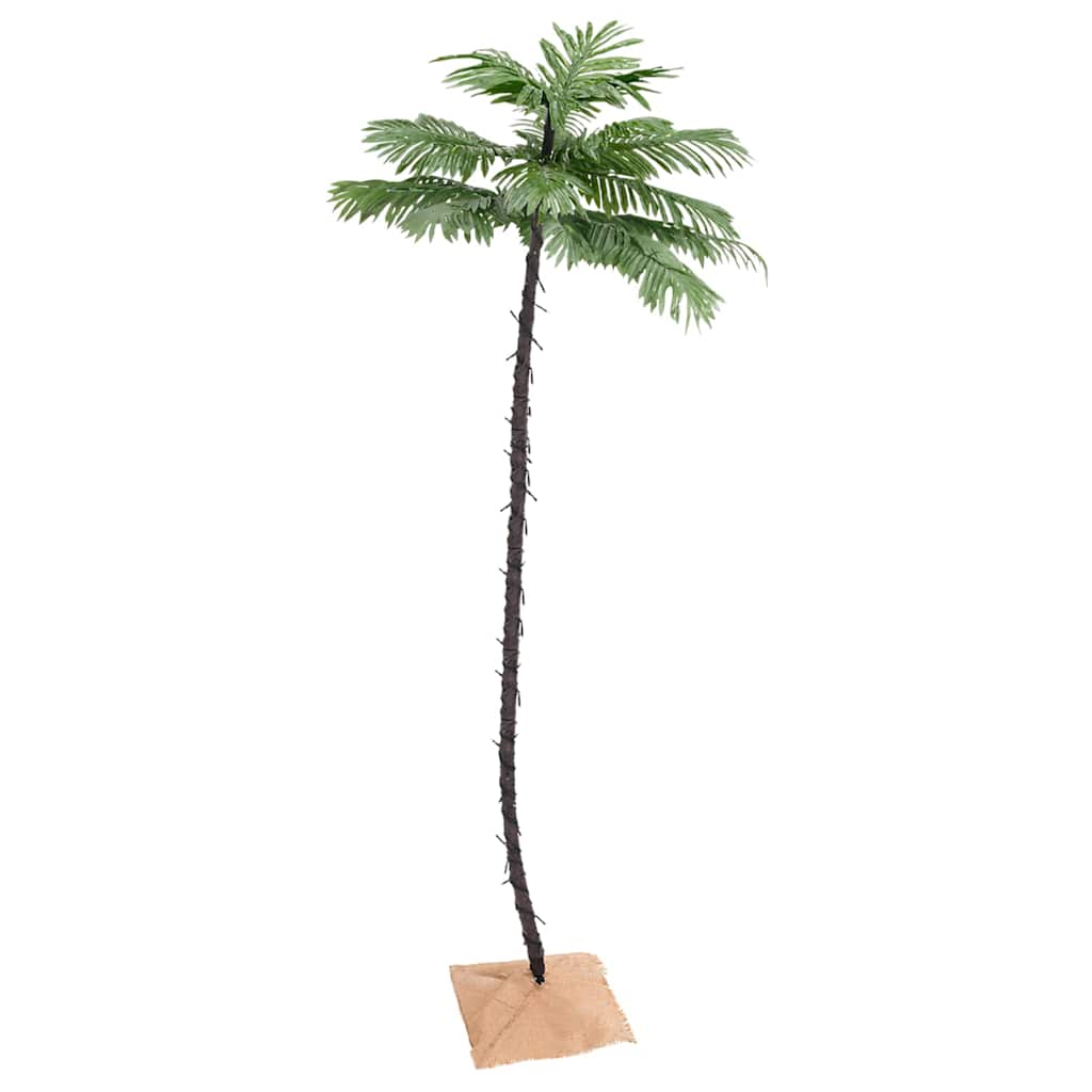 VidaXL LED-Palme, 192 LEDs, warmweiß, 300 cm