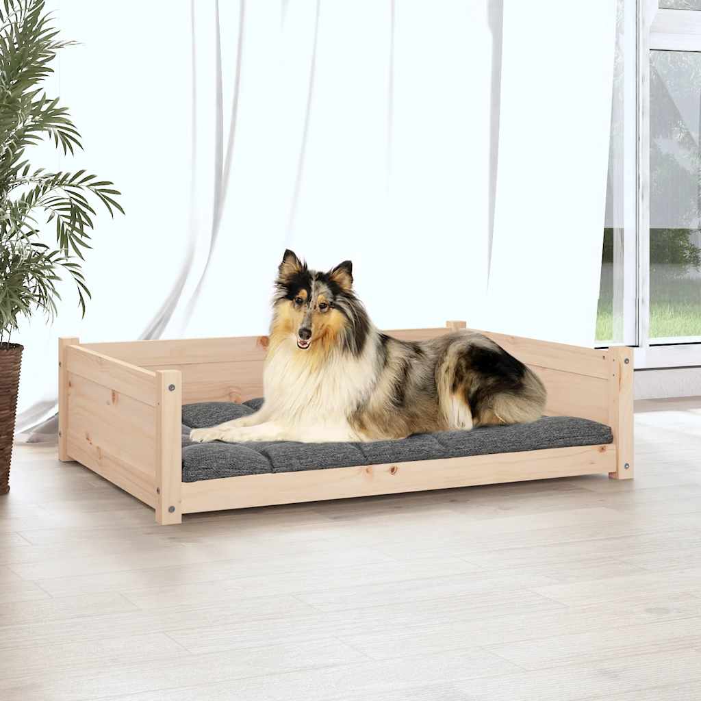 VidaXL Hundekorb 95,5x65,5x28 cm Festkiefer