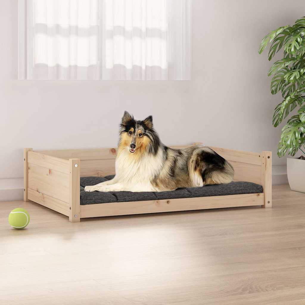 VidaXL Hundekorb 95,5x65,5x28 cm Festkiefer