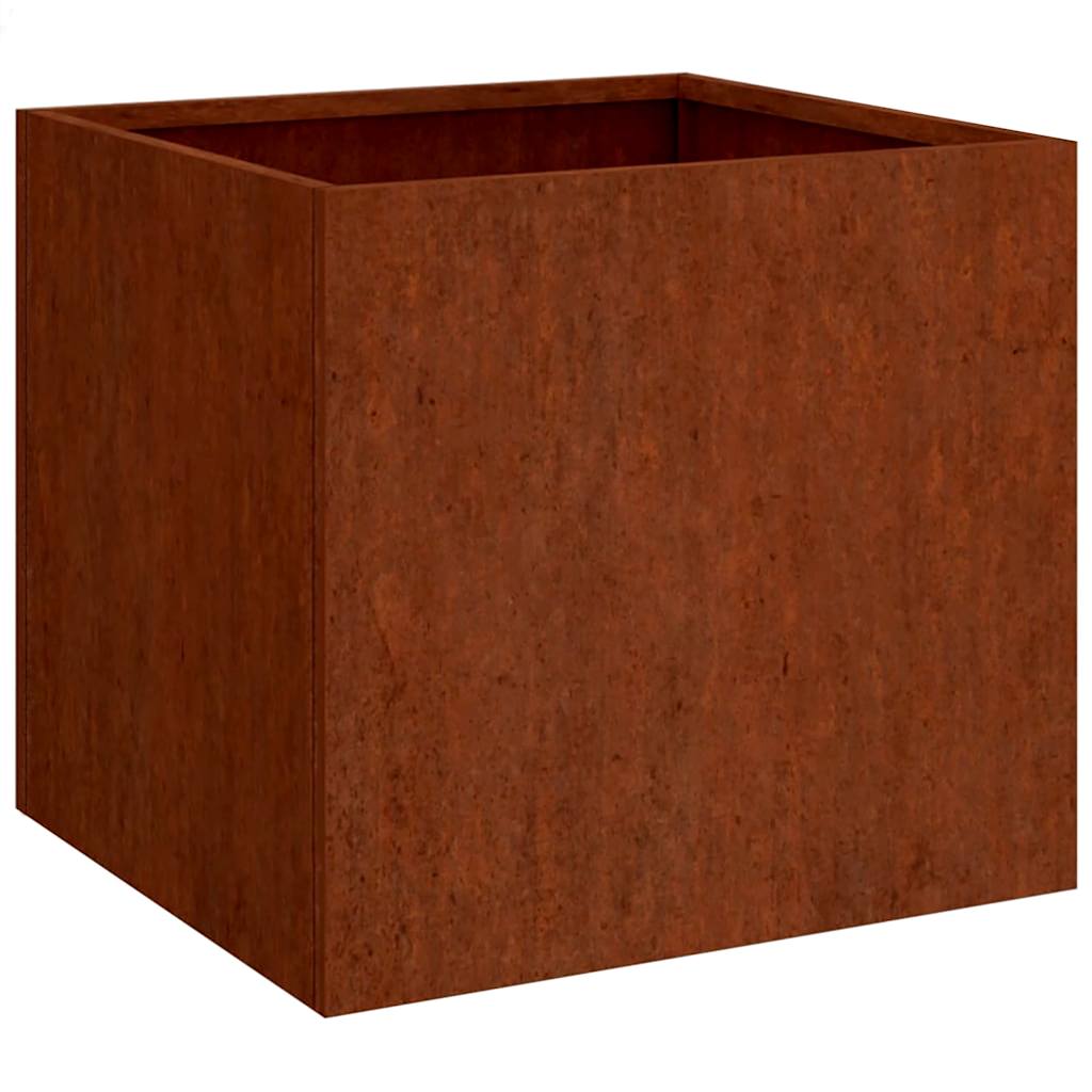 Vidaxl plantenbak 32x30x29 cm cortenstaal