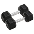 Vidaxl halters 2 st 16 kg totaal gietijzer