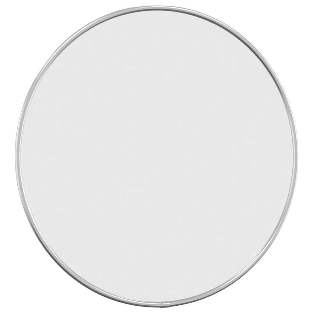 VidaXL Wandspiegel rund ø40 cm silberfarben