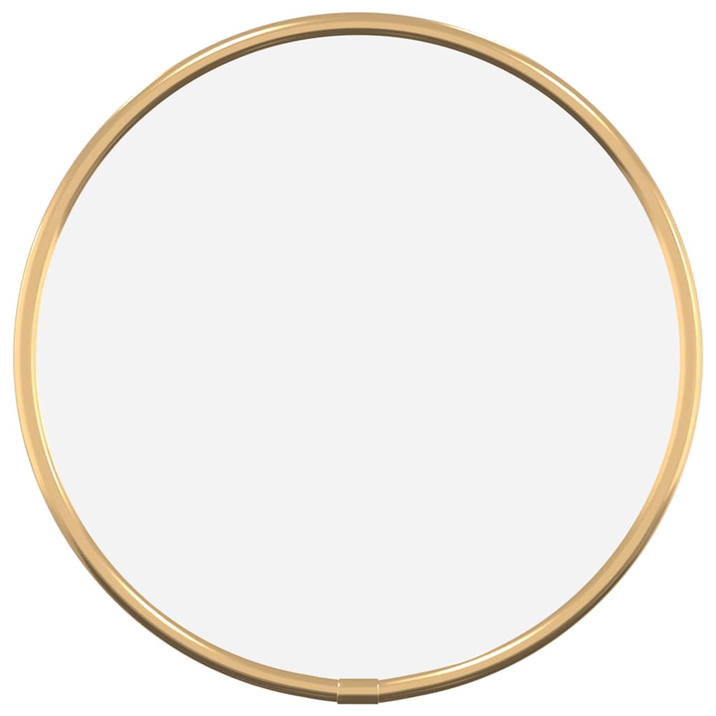 VidaXL Wandspiegel rund ø20 cm goldfarben