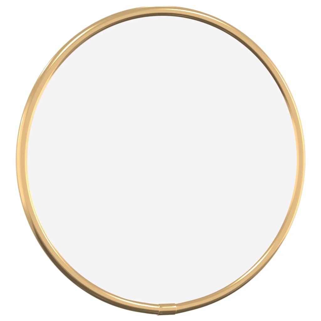 VidaXL Wandspiegel rund ø20 cm goldfarben