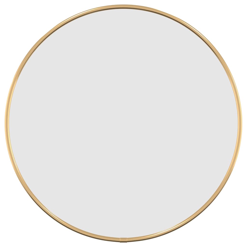 VidaXL Wandspiegel rund ø40 cm goldfarben