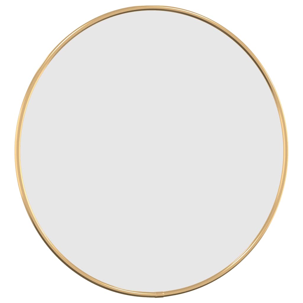 VidaXL Wandspiegel rund ø40 cm goldfarben