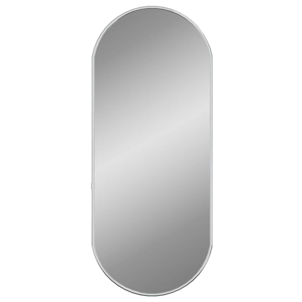 VidaXL Wandspiegel 60x25 cm Oval Silberfarben