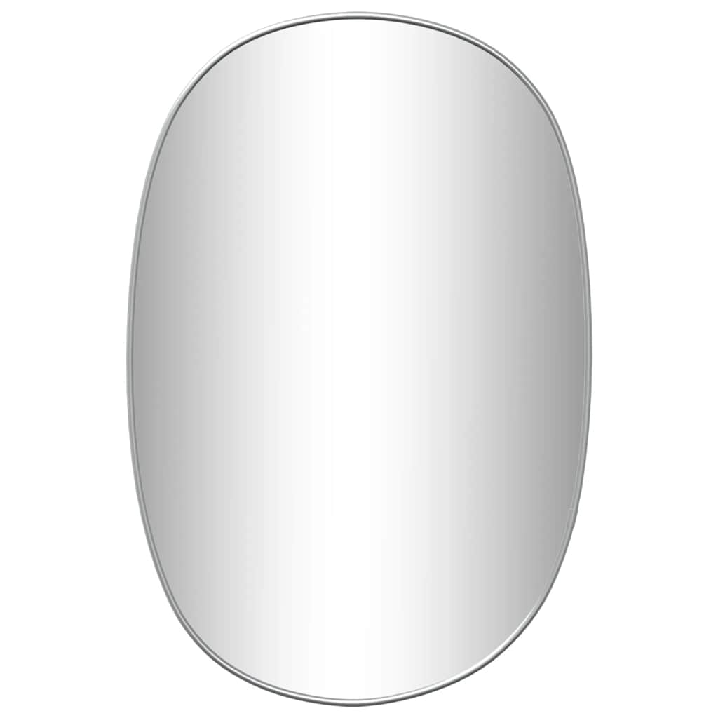 Vidaxl wandspiegel 60x40 cm zilverkleurig
