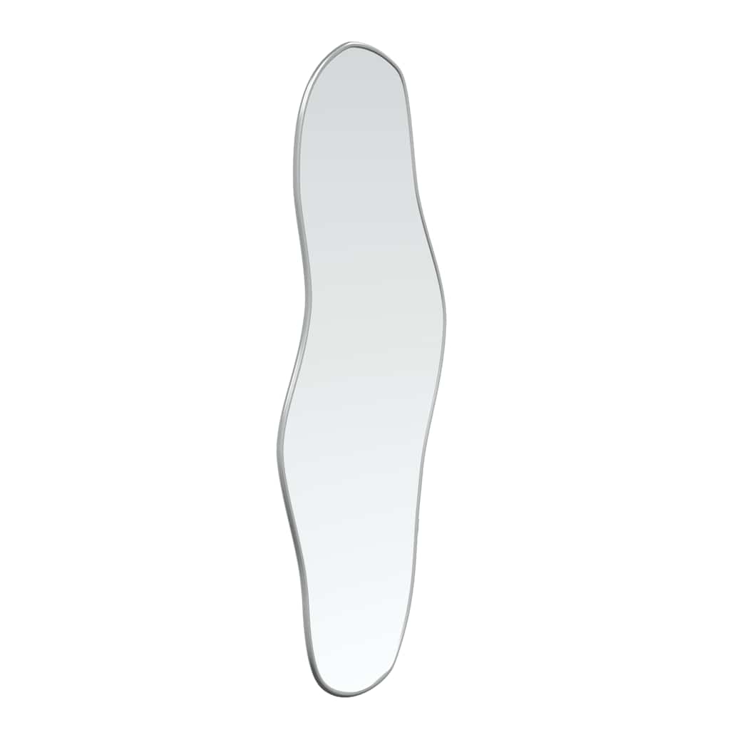 VidaXL Wandspiegel 60x25 cm Silberfarben