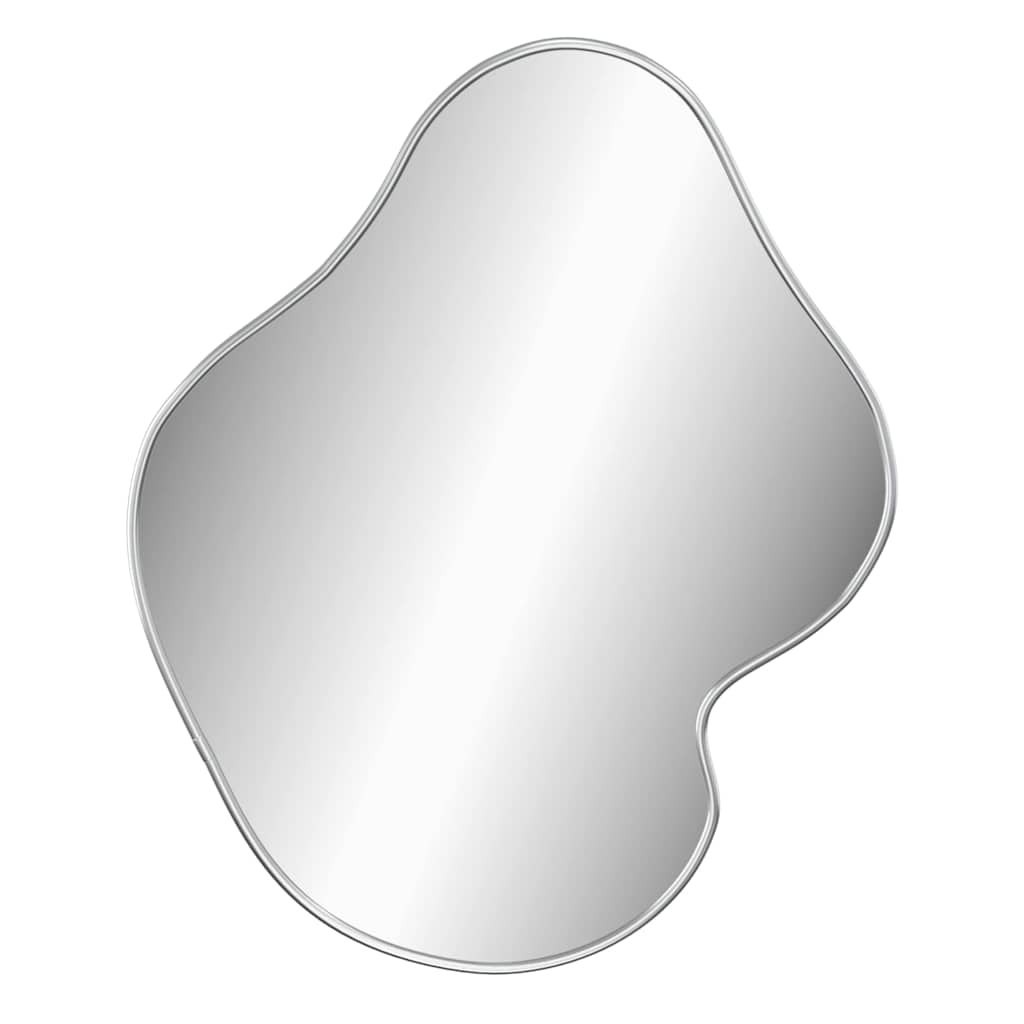 VidaXL Wandspiegel 50x40 cm Silber