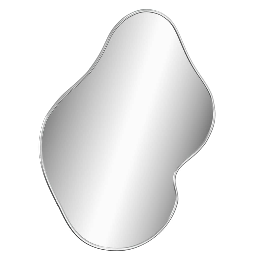 VidaXL Wandspiegel 50x40 cm Silber