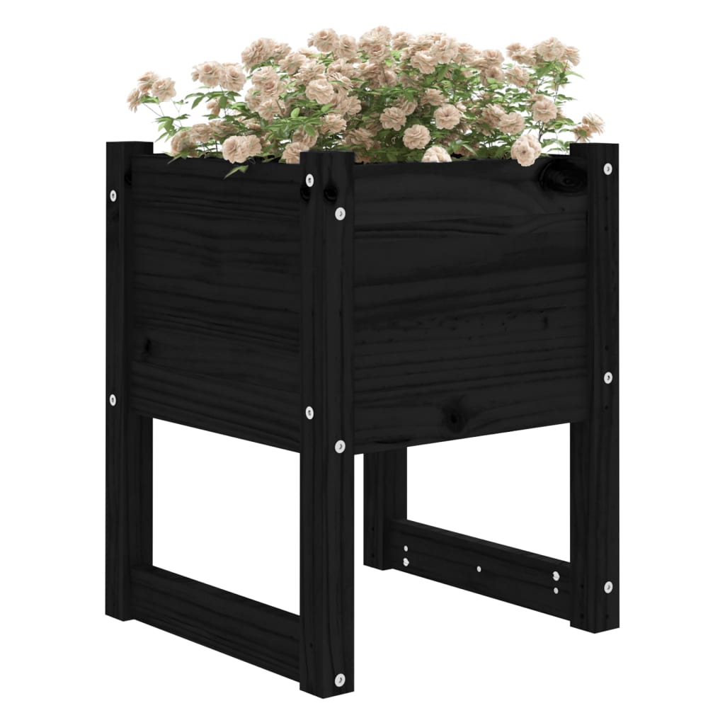 Vidaxx -Pflanzer Big 40x40x52,5 cm Festkiefer schwarz