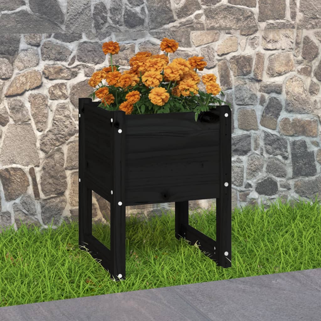 Vidaxx -Pflanzer Big 40x40x52,5 cm Festkiefer schwarz
