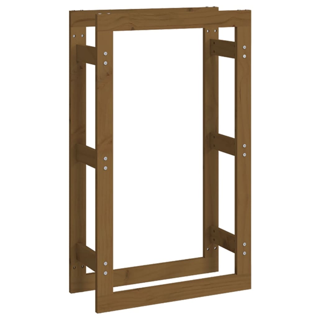 Vidaxxl Kamin 60 x 25 x 100 cm Festkiefer Honigbraun