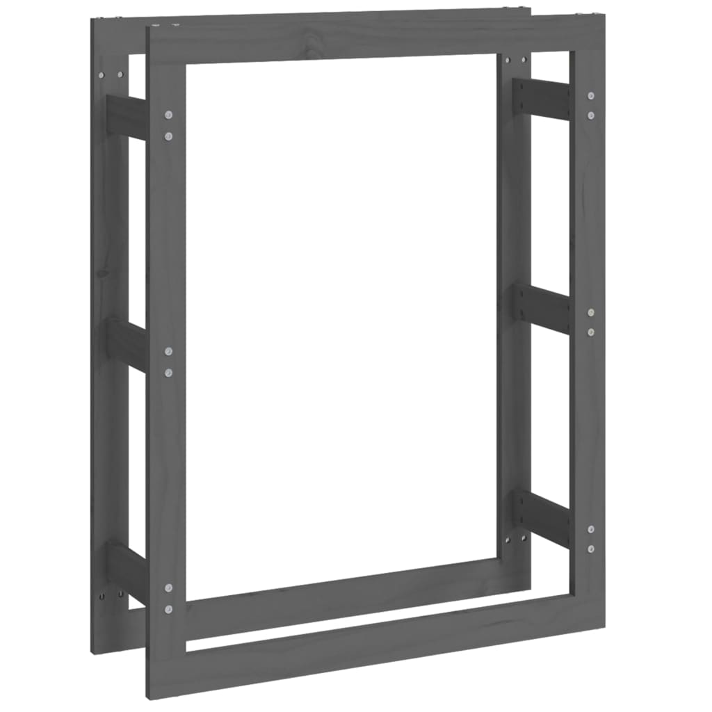 VIDAXL - Kamin 80x25x100 cm Festkiefergrau