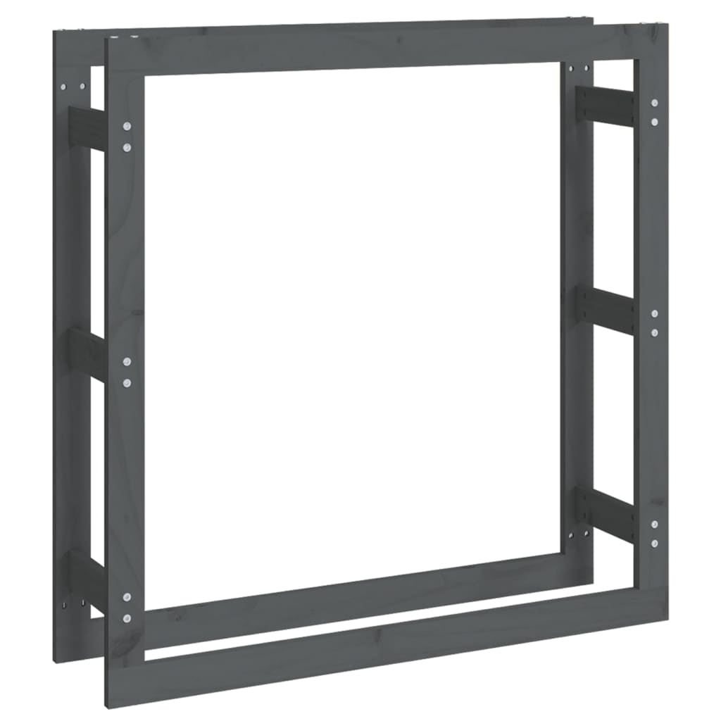 Vidaxxl -Kamin 100x25x100 cm Festkieferngrau