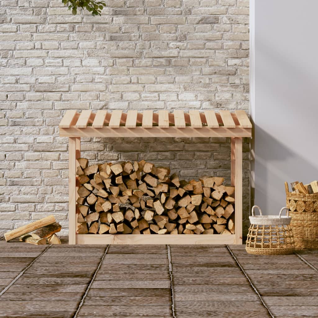 Vidaxxl-Kamin Trek 108x64,5x78 cm Festkiefer
