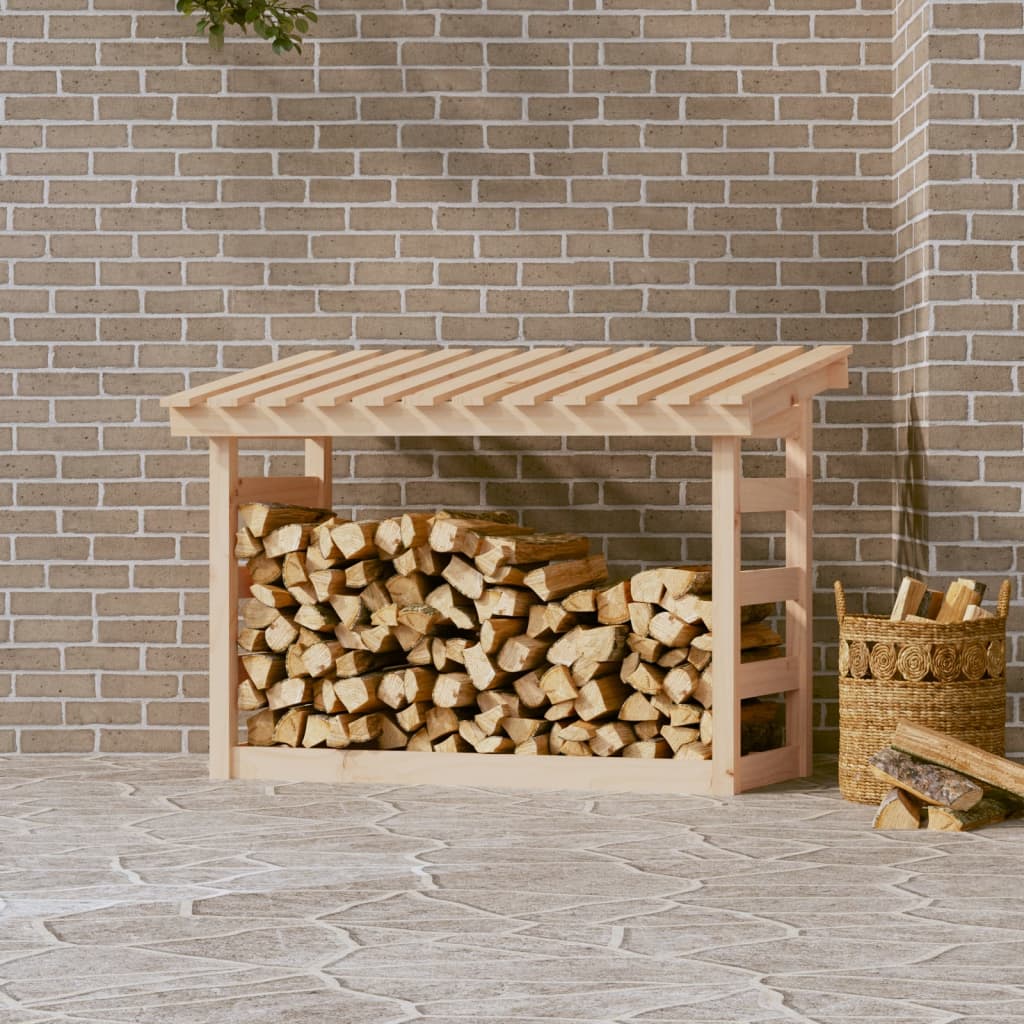 Vidaxxl-Kamin Trek 108x64,5x78 cm Festkiefer