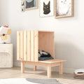 VidaXL Katzenhaus 60x36x60 cm Festkiefer