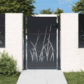 VIDAXL -Anker 105x155 cm mit Grasdesign Stahl Anthrazit -gelöscht