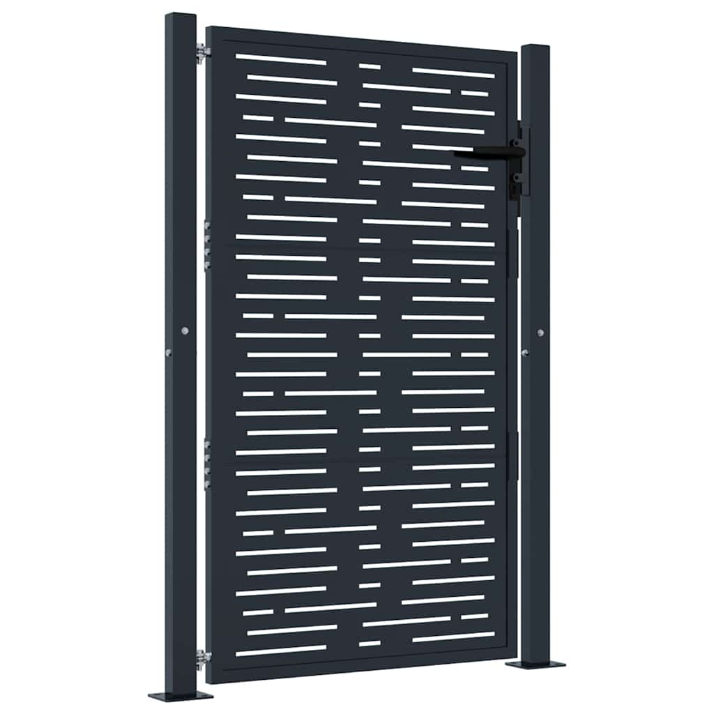 VIDAXL -Ankerschlaufe 105x155 cm mit quadratischem Stahl -Anthrazit -gelöscht
