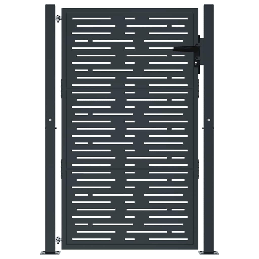 VIDAXL -Ankerschlaufe 105x155 cm mit quadratischem Stahl -Anthrazit -gelöscht