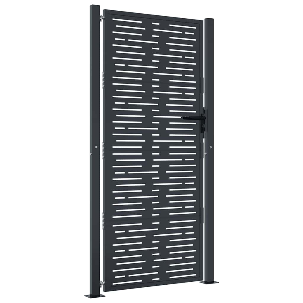 VIDAXL -Anker 105x180 cm mit quadratischem Stahlprofil - Anthrazit - lackiert