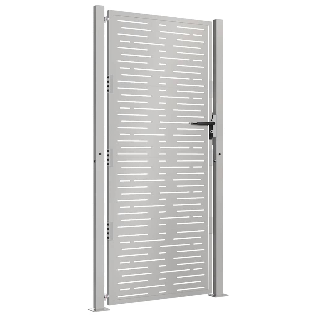 VidaXL Tor 105x180 cm Quadrat Cortenstahl