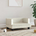 VidaXL Hundekorb 60x40x30 cm Samtcreme farbig