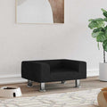 VidaXL Hundebett 50x40x26,5 cm Samt Schwarz