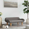 VidaXL Hundebett 70x40x24 cm Stoff Taupe