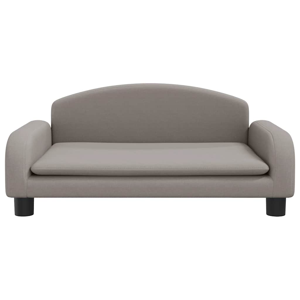 VidaXL Hundekorb 70x45x30 cm Stoff Taupe
