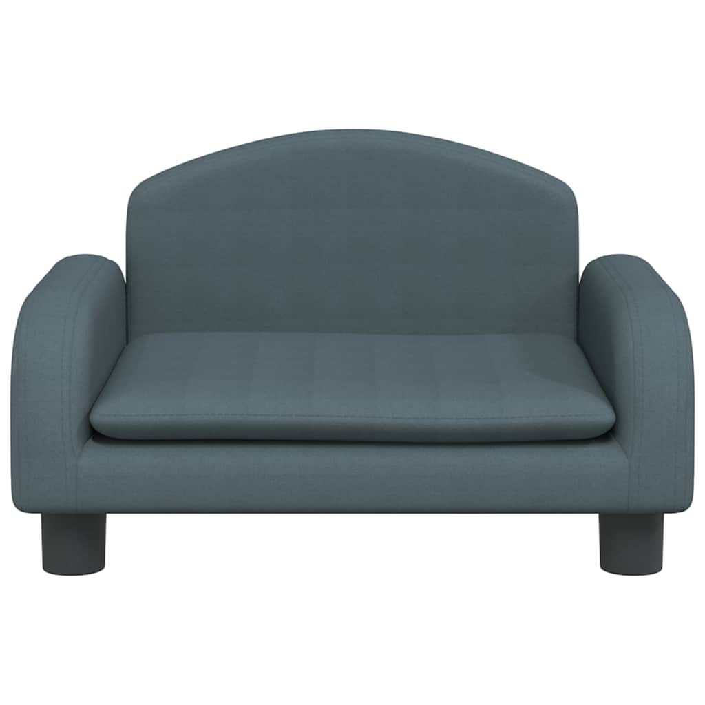 VidaXL Hundebett 50x40x30 cm Stoff Dunkelgrau