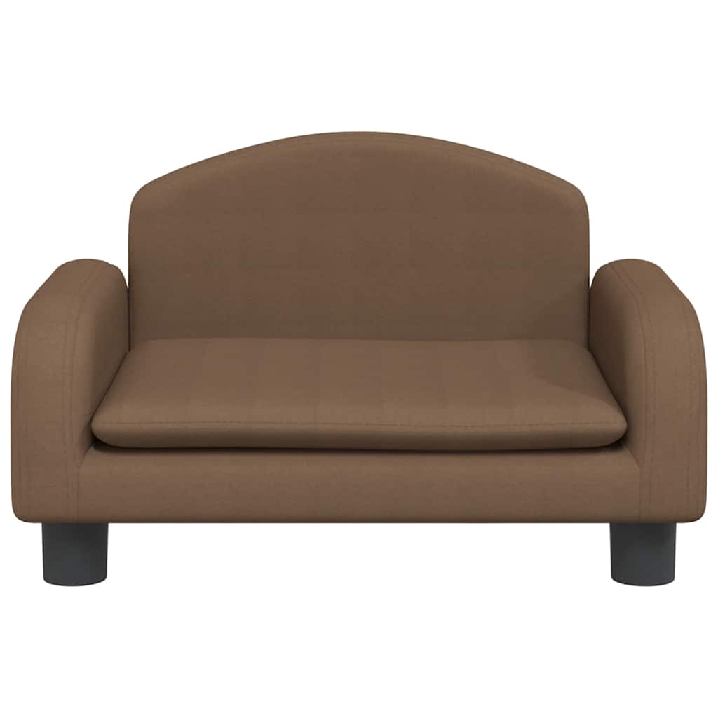 VidaXL Hundebett 50x40x30 cm Stoff Braun