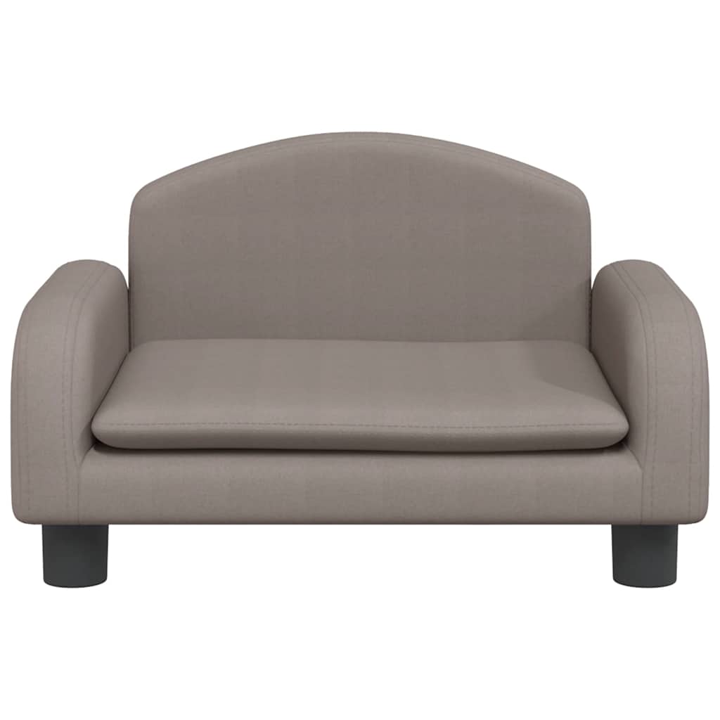 VidaXL Hundebett 50x40x30 cm Stoff Taupe
