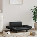 Vidaxl hondenmand 70x45x28 cm kunstleer zwart